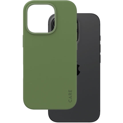 CARE by PanzerGlass Fashionable Case groen met MagSafe iPhone 16 Pro Max