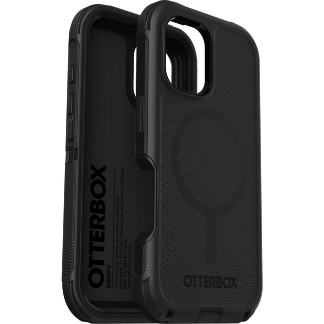 OtterBox Defender MagSafe Case Apple iPhone 16 Zwart