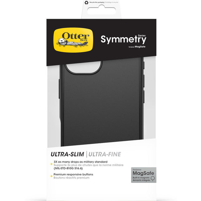 OtterBox Symmetry MagSafe Case Apple iPhone 16 Zwart
