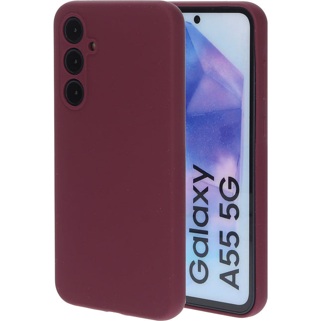Mobiparts Silicone Cover Samsung Galaxy A55 Rood