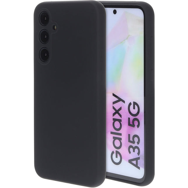 Mobiparts Silicone Cover Samsung Galaxy A35 Zwart