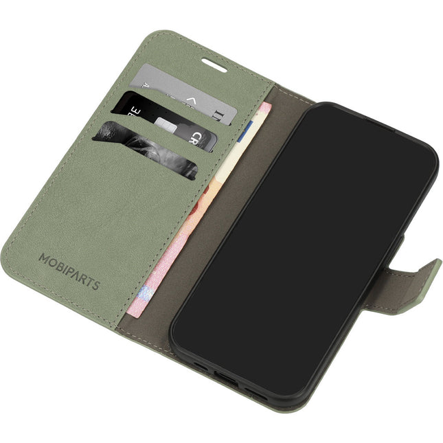 Mobiparts Classic Wallet Case Samsung Galaxy A35 5G Groen