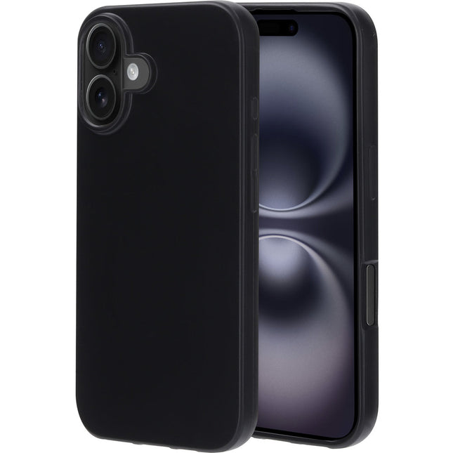 Mobiparts Classic TPU Case Apple iPhone 16 Mat Zwart