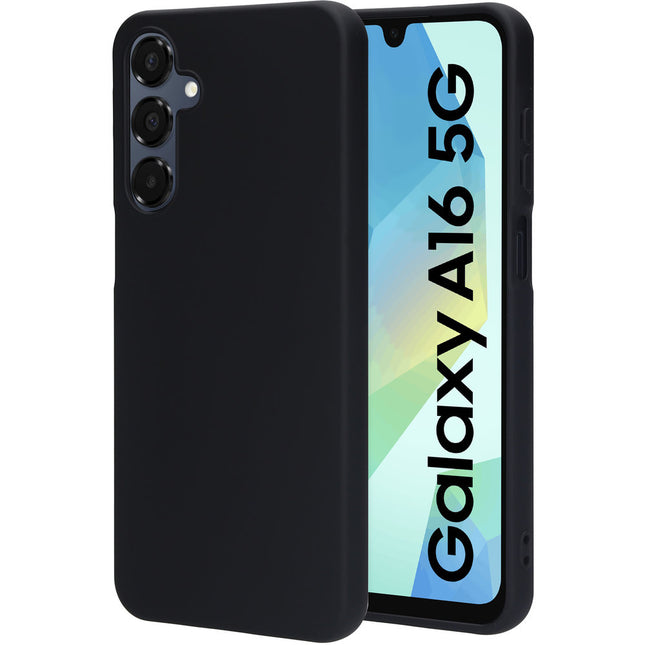 Mobiparts Silicone Cover Samsung Galaxy A16 Zwart